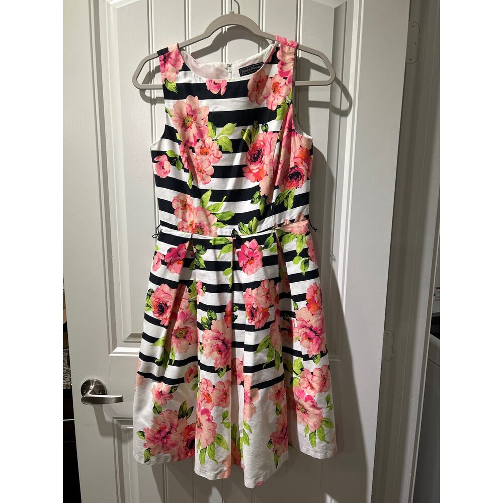 Jessica Howard Floral Sleeveless A-Line Dress - Size 6, EUC